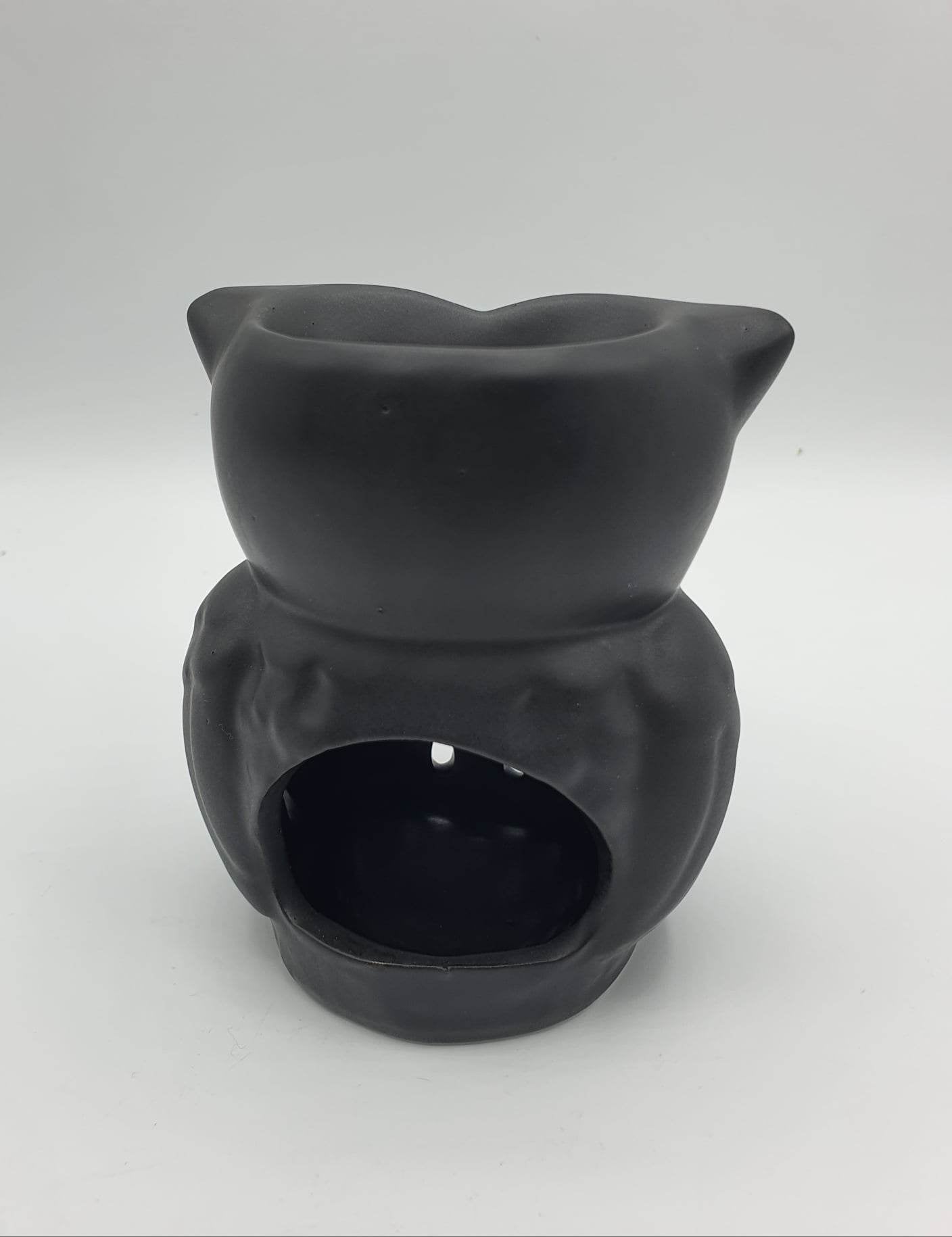 Brûle parfum hibou noir