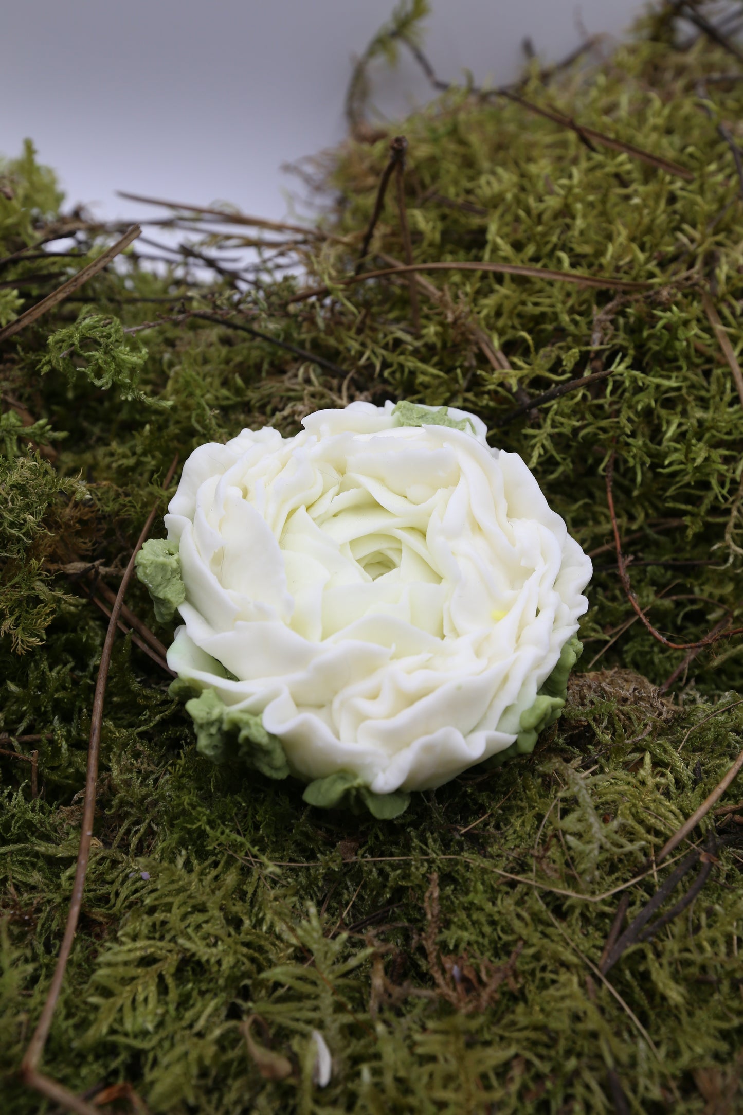 Bougie Pivoine blanche