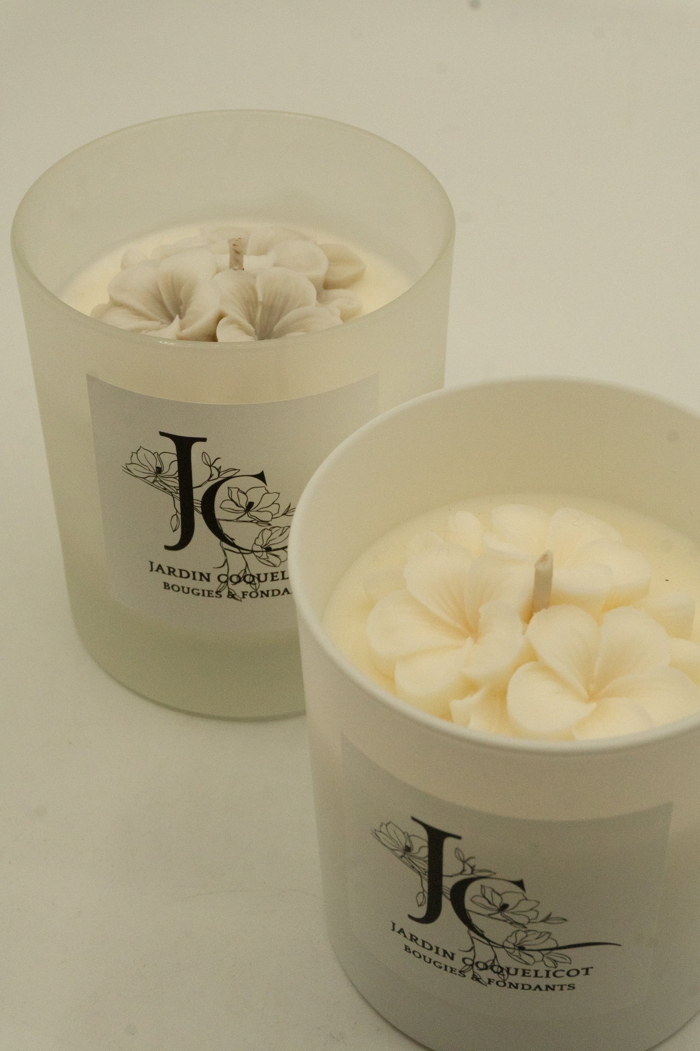 Pot en verre - Fleur de cerisier