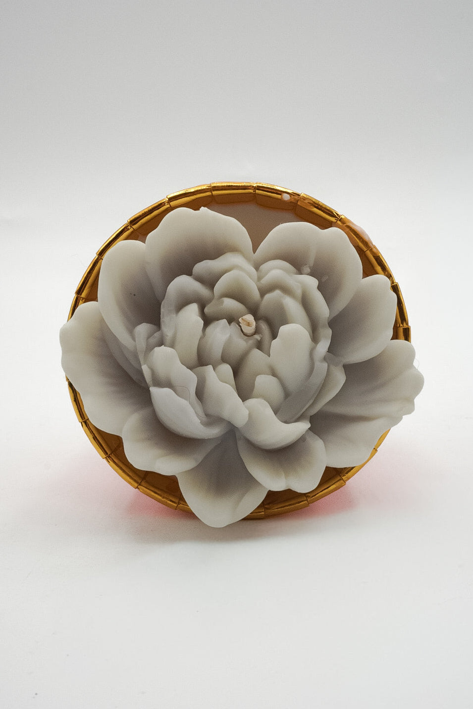 La pivoine - Cupcake grise