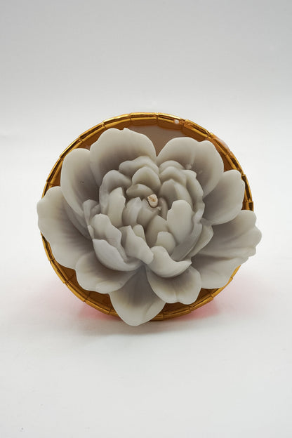 La pivoine - Cupcake grise