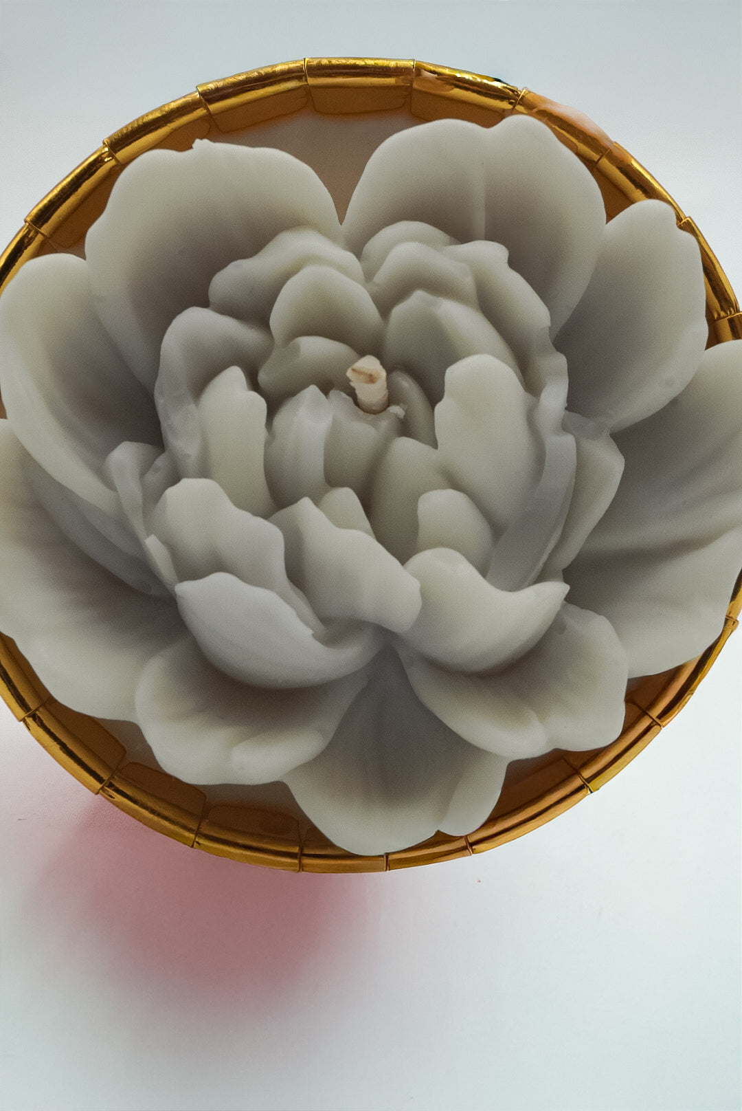 La pivoine - Cupcake grise