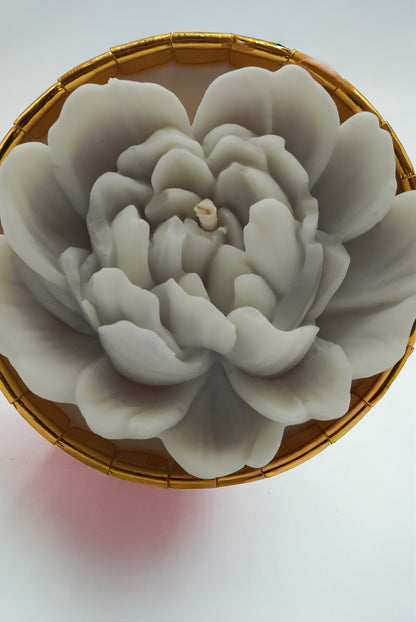 La pivoine - Cupcake grise